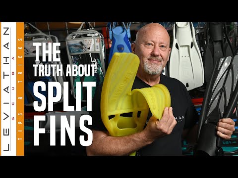 Видео: Советы и рекомендации по подводному плаванию с аквалангом Leviathan — вся правда о разъемных ластах.