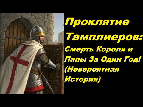 Видео: Проклятие Тамплиеров: Смерть Короля и Папы За Один Год!