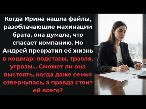 Видео: Ирина раскрыла аферу брата, но он мстит: травля, фейки, угрозы. Выстоит она, когда правда под ударом