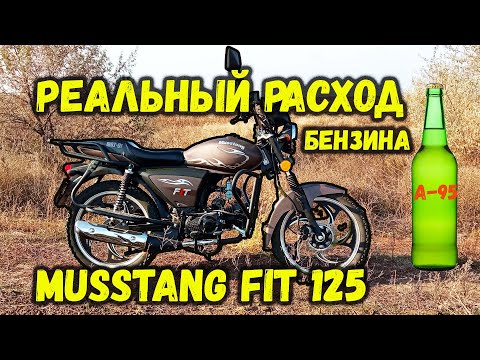 Видео: Расход бензина на мопеде Musstang fit 125