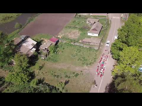 Видео: Троица в Топольном, 4.6.2023; съёмка с дрона