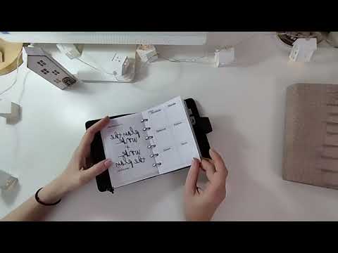 Видео: наполнение filofax покет  на 2025 год
