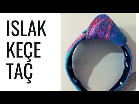 Видео: ИЗГОТОВЛЕНИЕ МОКРОГО ВОЙЛОКА | Изготовление короны из войлока