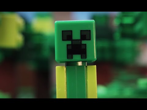 Видео: Creepers Часть 1 - Lego Minecraft - Создание вентилятора