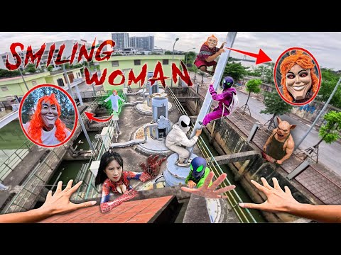 Видео: 7 ЧЕЛОВЕК-ПАУК ПРОТИВ УЛЫБАЮЩЕЙСЯ ЖЕНЩИНЫ: ПОБЕГ ИЗ РЕАЛЬНОЙ ЖИЗНИ 220.0 (короткометражный фильм ...