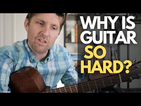 Видео: Почему играть на гитаре так сложно? Уроки игры на гитаре со Стюартом!