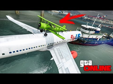 Видео: САМОЛЕТ МНЕ В БАРЖУ, ЧТО ТУТ ПРОИСХОДИТ?! НЕАДЕКВАТНЫЕ ГОНКИ В GTA 5 ONLINE (ГТА 5 ГОНКИ)