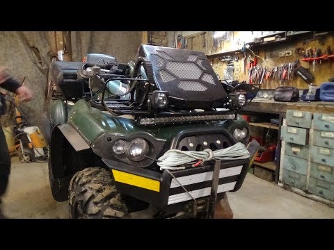 Видео: Влог #6 Электроусилитель руля на квадроцикл КАВАСАКИ 750 Часть 2