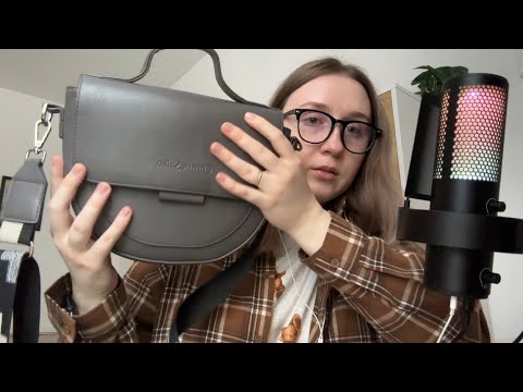 Видео: АСМР ASMR что в моей сумке / what’s in my bag 👜