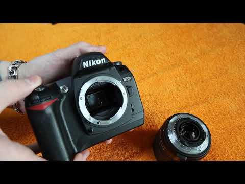 Видео: Nikon d70s kit 18-70 обзор для авито