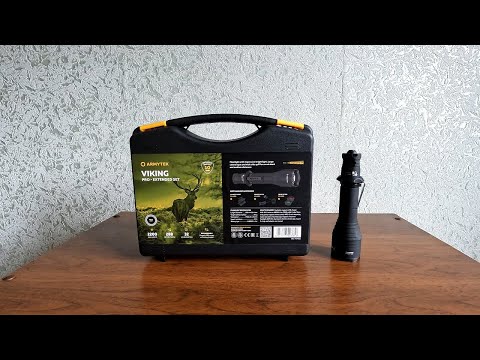 Видео: Фонарь Охотника Armytek Viking Pro Magnet USB Extended Set