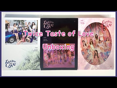 Видео: 🍹 Распаковка альбома Twice Taste of Love 🍹