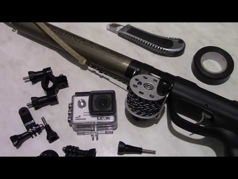 Видео: Как закрепить экшн камеру на подводное ружье