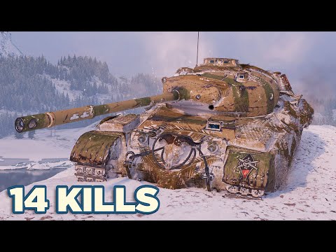 Видео: Progetto M35 mod 46 • 14 ФРАГОВ • WoT Gameplay
