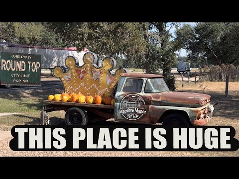 Видео: Посещение антикварного фестиваля «Раунд-Топ» в поисках сокровищ (извините за музыку)