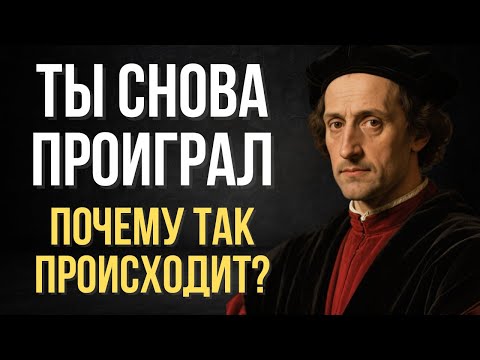 Видео: Почему ты всегда проигрываешь | Макиавелли