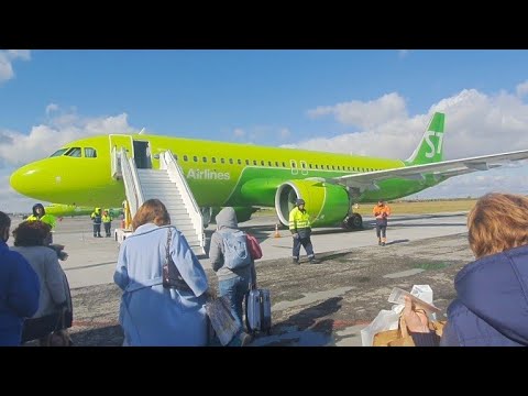 Видео: S7 Airlines, Airbus A320neo, Новосибирск - Калининград