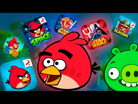 Видео: Я ПОИГРАЛ ВО ВСЕ КЛАССИЧЕСКИЕ части ANGRY BIRDS (и я был удивлён)