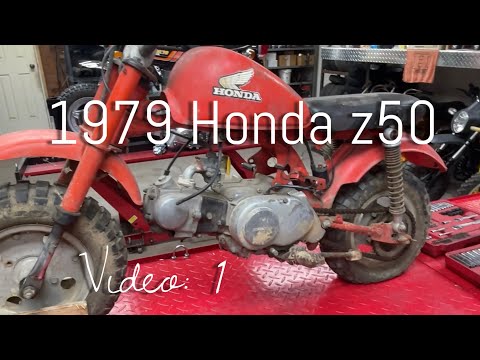 Видео: Honda Z50 1979 года — видео №1