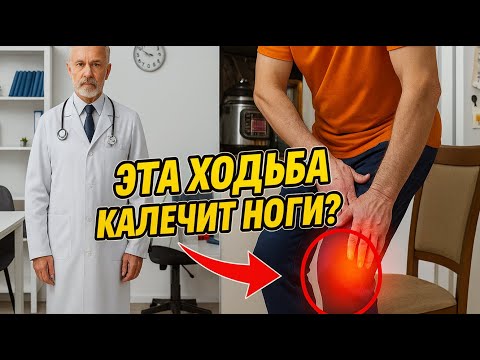 Видео: После 60 НЕЛЬЗЯ так ходить! Комплекс упражнений для ног!