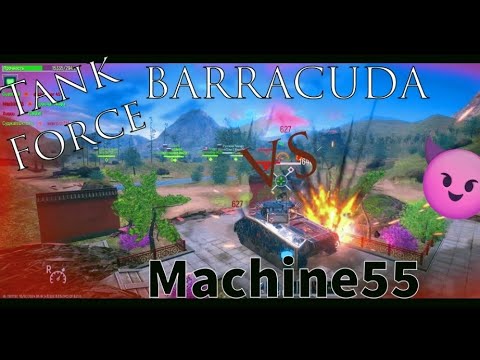 Видео: Tank Force🔥Barracuda в ділі‼️Дівчина танкістка🔥Танк Форс