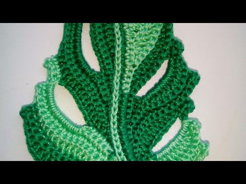 Видео: 1 часть мк листа монстеры #ирландскоекружево #мклистикирландскимкружевом