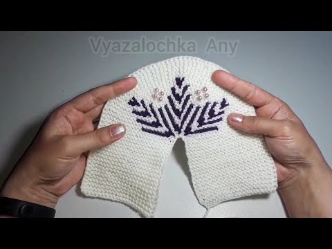 Видео: Следочки на двух спицах за 20 минут/Tracks on two knitting needles in 20 minutes #knitting #спицами