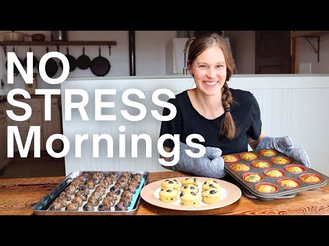 Видео: Простые идеи для здорового завтрака! ПРИГОТОВЬТЕ ЗАРАНЕЕ!