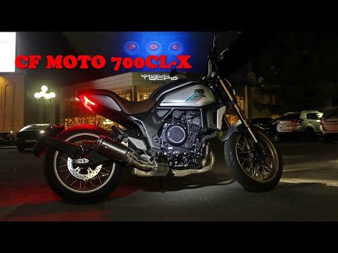 Видео: Неделя с CF MOTO 700CL-X Heritage.