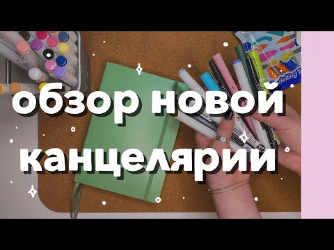 Видео: обзор канцелярии + РОЗЫГРЫШ 📌✨