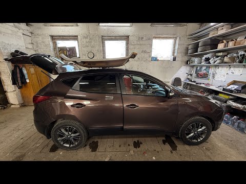Видео: Снимаем обшивку крыши на Hyundai ix35.