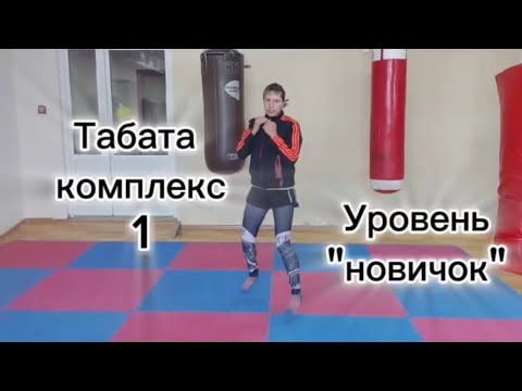 Видео: Табата тренировка в единоборствах на все тело. Уровень "новичок".