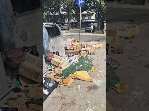 Видео: Кой пали новите контейнери за смет във Варна? #varna #варна #bg #bulgaria #varnabulgaria