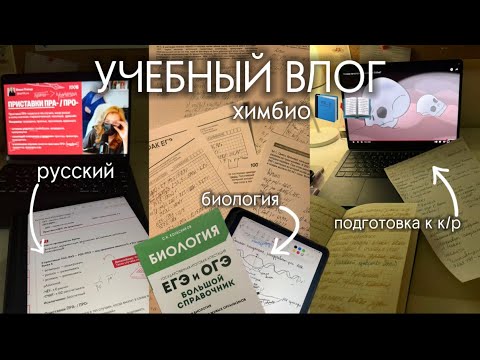 Видео: УЧЕБНЫЙ ВЛОГ химбио📚🎧//подготовка к ЕГЭ//распаковка с Wildberries и просто будни