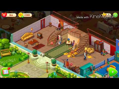 Видео: HOMESCAPES - ПРОХОЖДЕНИЕ ИГРЫ НА ANDROID & iOS