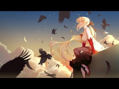 Видео: Аниме клип - Мой дикий сад, крылья вороны