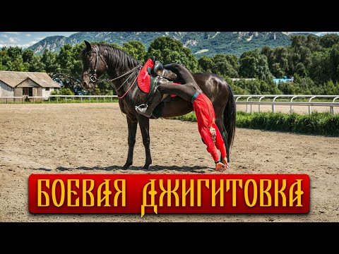 Видео: Боевая джигитовка | Карачаевская порода лошадей