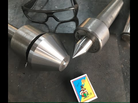 Видео: Шлифовка наружных конусов токарных центров, фортун и прочего.