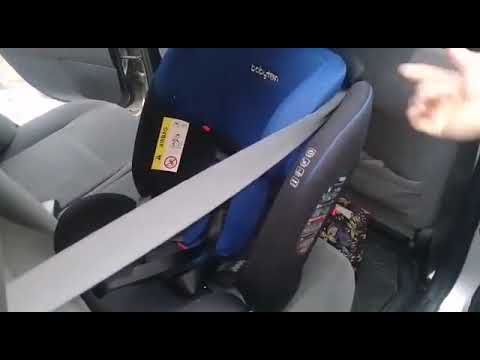 Видео: Как закрепить детское удерживающее кресло в автомобиле против хода движения