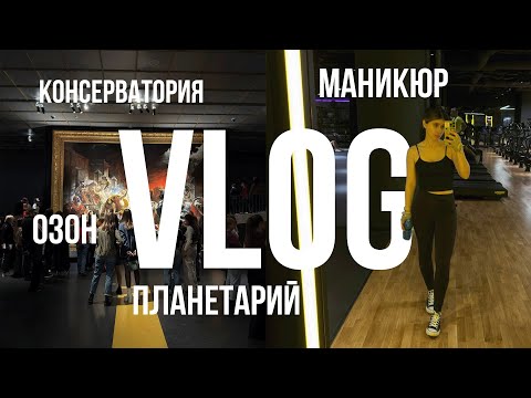 Видео: Культурный ВЛОГ из Москвы, тренировка, распаковка озон