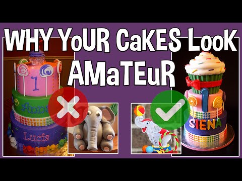 Видео: 8 причин, почему ваши торты всё ещё выглядят непрофессиональными