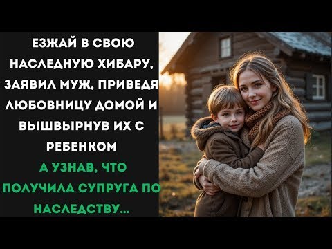 Видео: Муж выгнал её ради другой… Отправил в старую хибару… Но через месяц он сам пожалел об этом!