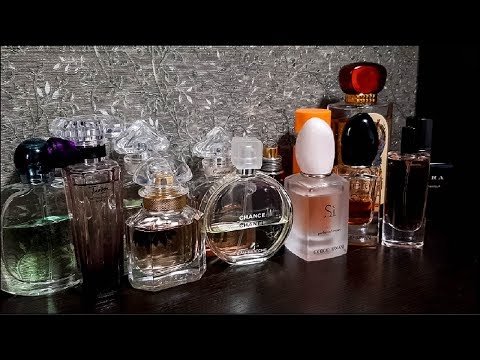 Видео: Мои новинки парфюмерии (Guerlain,Lancome,Giorgio Armani,Chanel,Cacharel)