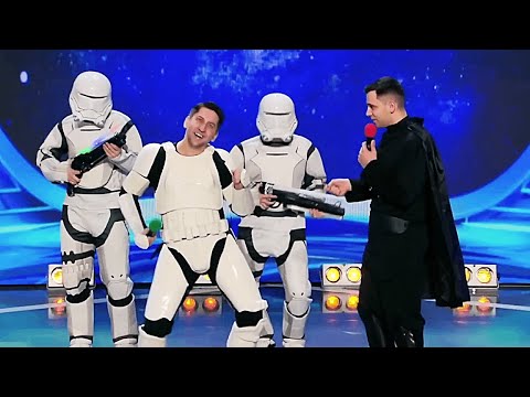 Видео: Дарт Вейдер подбирает себе новый образ - КВН Флэш-Рояль