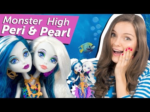 Видео: Peri & Pearl Serpentine (Пери и Перл Серпентин) Great Scarrier Reef Monster High Обзор \Review DHB47