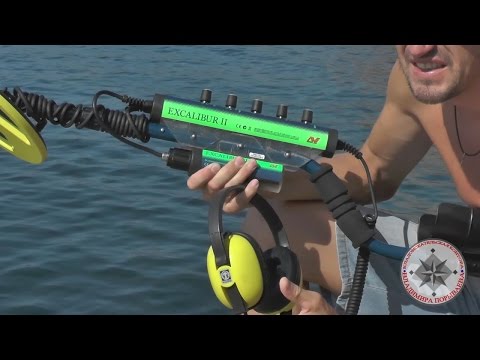 Видео: Подводный металлоискатель Minelab Excalibur 2 краткий видео обзор