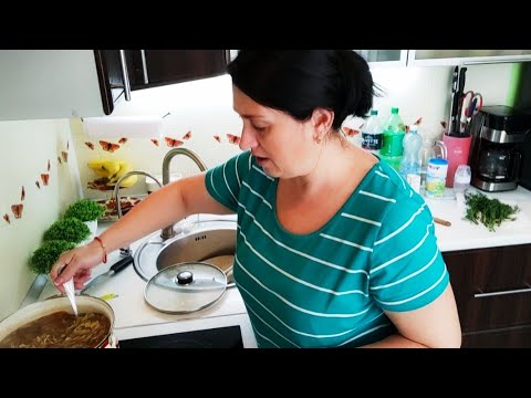 Видео: Наконец-то! Сварила Борщ! Камила хочет борщ😆