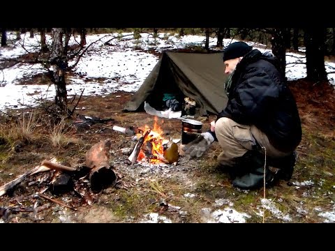 Видео: Армейское снаряжение в походе vs зима