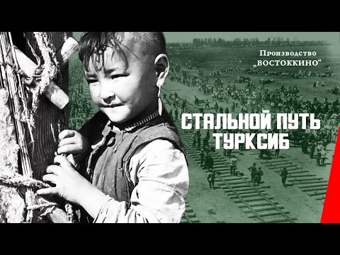 Видео: Стальной путь (Турксиб) (1929) документальный фильм
