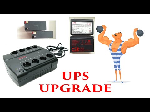 Видео: Апгрейд бесперебойников APC на более мощную батарею Доктор Лом Dr Lom